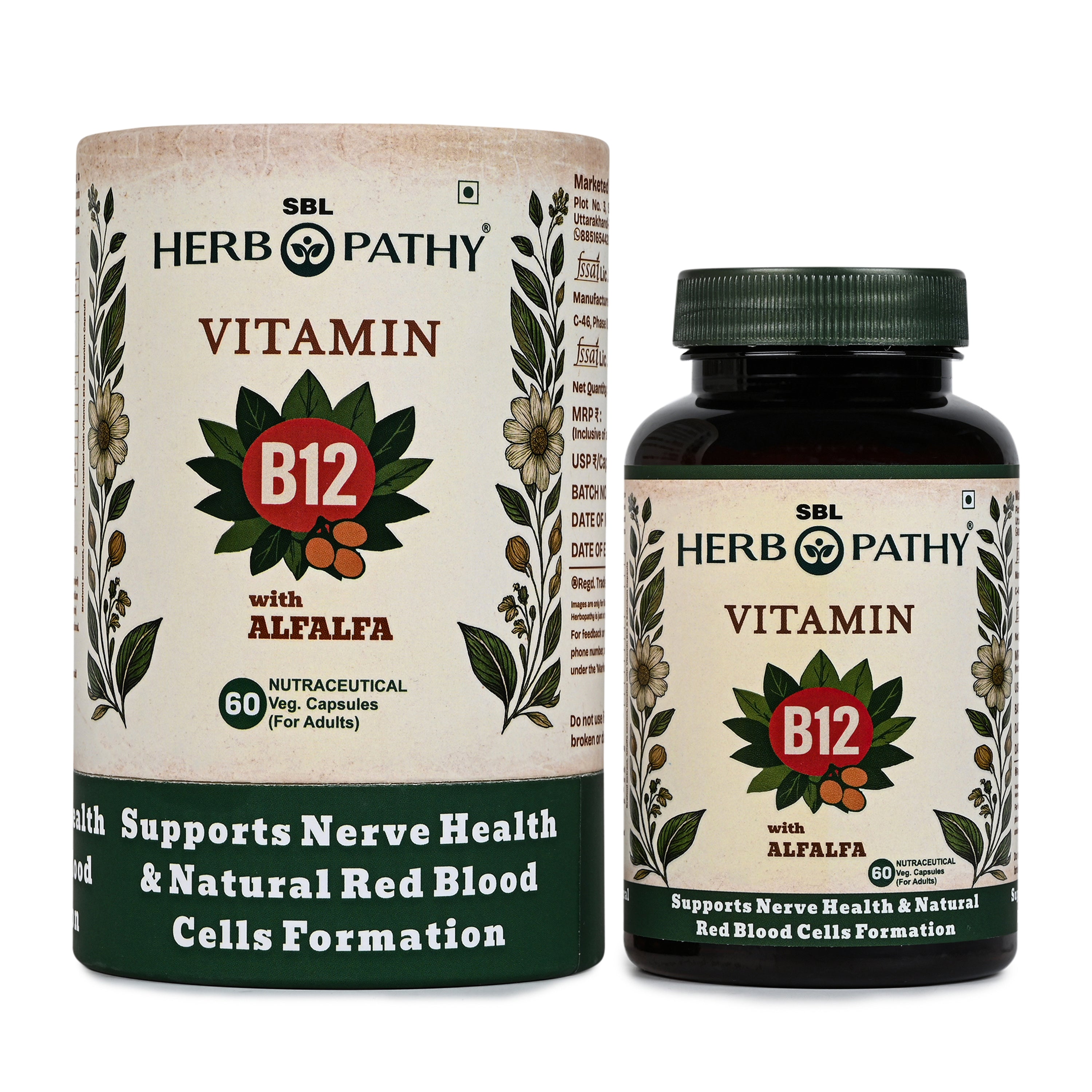 
  Buy Vitamin B12 Capsules/Supplement for Supports Nerve Function

    – SBL Private Limited