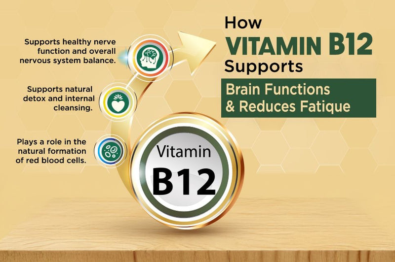 How Vitamin B12 Supports Brain Function and Reduces Fatigue