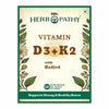 Vitamin D3 + K2 with Hadjod  - Supports Strong and Healthy Bones
